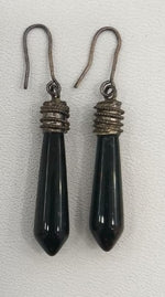 Load image into Gallery viewer, 6.30/GM AGATE RAJWARA SILVER EARRING  (525.00)