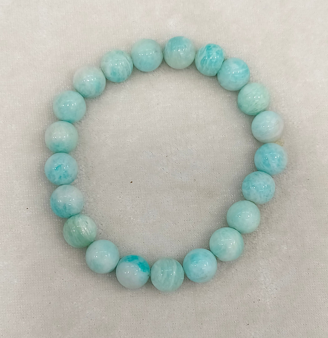 AMAZONITE LIGHT COLOUR BRACELET