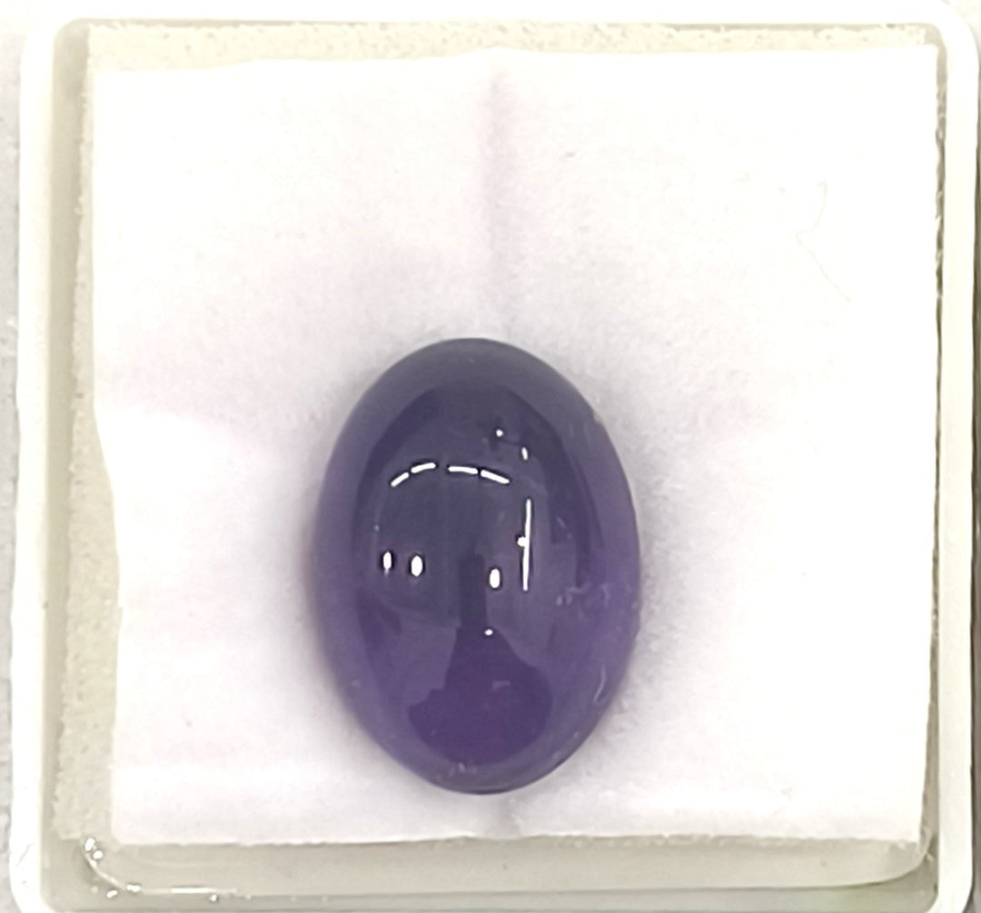 6.47/CT Natural Amethyst Gemstone with Govt. Lab Certificate