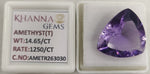 Load image into Gallery viewer, 14.65/CT Natural Amethyst Gemstone with Govt. Lab Certificate
