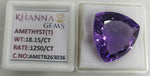 Load image into Gallery viewer, 18.15/CT Natural Amethyst Gemstone with Govt. Lab Certificate