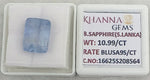 Load image into Gallery viewer, 10.99/CT Natural Blue Sapphire with Govt Lab Certificate-16625S208564