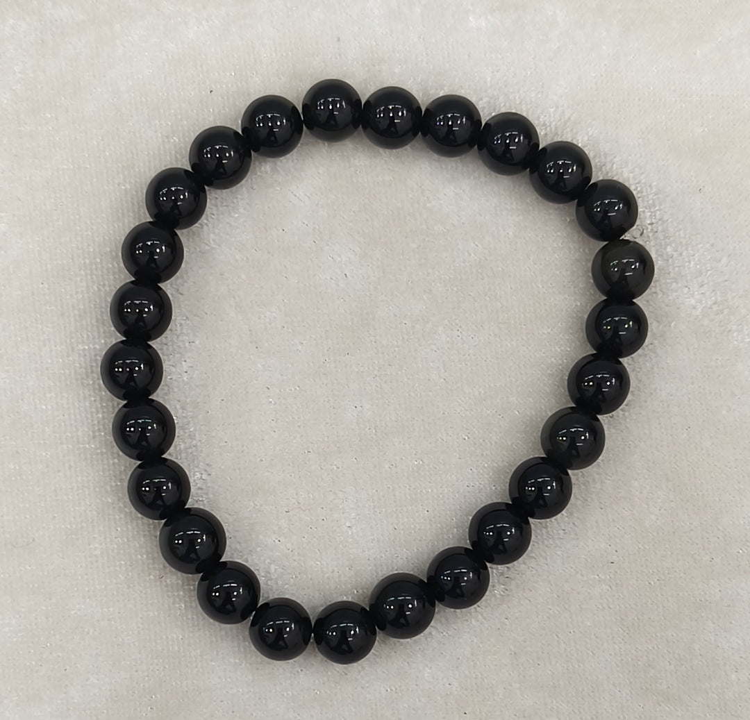 BLACK OBSIDIAN BRACELET