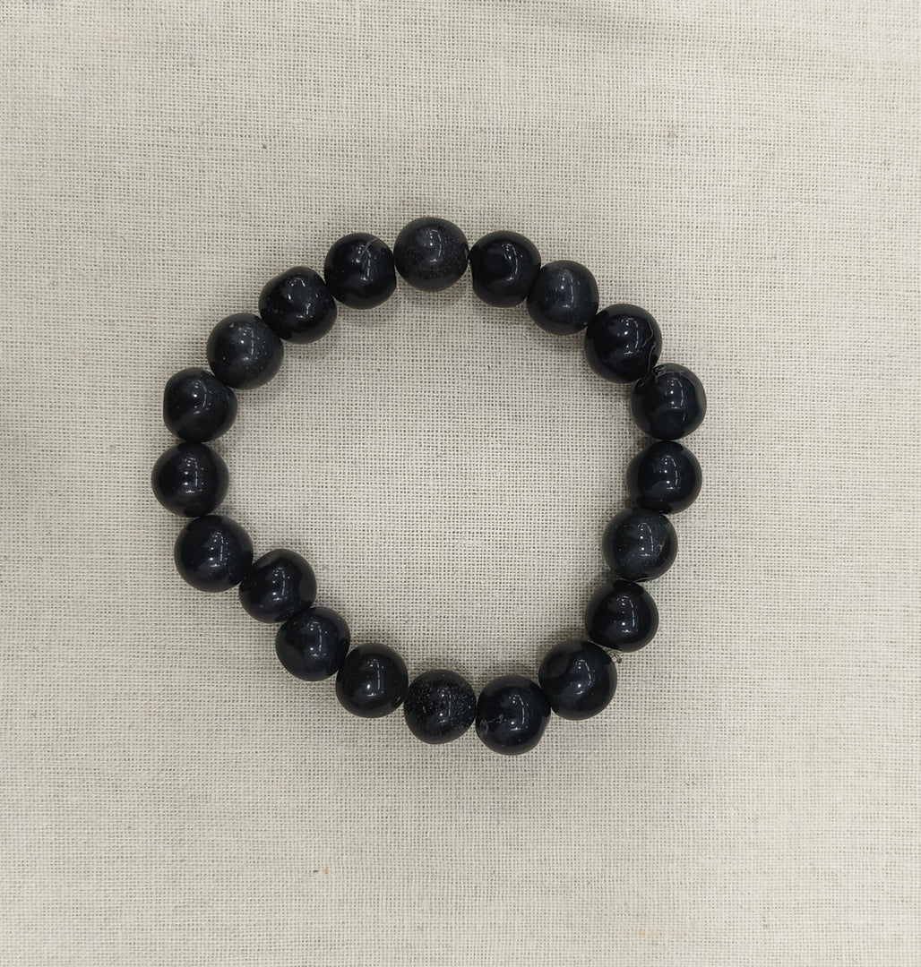 BLACK TIGER EYE BRACELET
