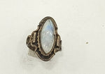 Load image into Gallery viewer, 10.70/GM BLUEMOON STONE SILVER RINGS  (525.00)