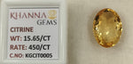 Load image into Gallery viewer, 15.65/Carat Natural Triangular Citrine Stone-450
