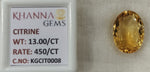 Load image into Gallery viewer, 13.00/Carat Natural Triangular Citrine Stone-450
