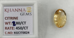 Load image into Gallery viewer, 8.80/Carat Natural Triangular Citrine Stone-450
