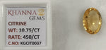 Load image into Gallery viewer, 10.75/Carat Natural Triangular Citrine Stone-450
