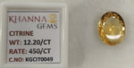 Load image into Gallery viewer, 12.20/Carat Natural Triangular Citrine Stone-450
