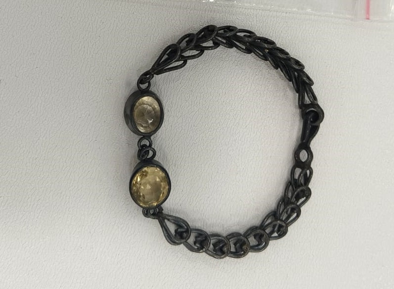 13.60/GM CITRINE SILVER  BRACELET (525.00)