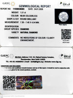 Load image into Gallery viewer, 1.51/Cents Natural Diamond with Govt. Lab Certificate-11558D46583