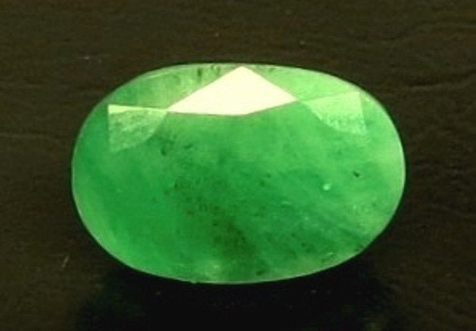 6.54/CT Natural Panna Stone with Govt. Lab Certificate-11388D46124