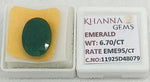 Load image into Gallery viewer, 6.7/CT Natural Panna Stone with Govt. Lab Certificate-11925D48079