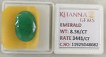 Load image into Gallery viewer, 8.36/CT Natural Panna Stone with Govt. Lab Certificate-11925D48082