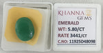 Load image into Gallery viewer, 5.8/CT Natural Panna Stone with Govt. Lab Certificate-11925D48098