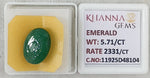 Load image into Gallery viewer, 5.71/CT Natural Panna Stone with Govt. Lab Certificate-11925D48104