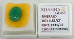 Load image into Gallery viewer, 4.85/CT Natural Panna Stone with Govt. Lab Certificate-12313D49926