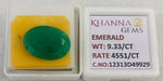 Load image into Gallery viewer, 9.33/CT Natural Panna Stone with Govt. Lab Certificate-12313D49929