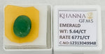 Load image into Gallery viewer, 5.64/CT Natural Panna Stone with Govt. Lab Certificate-12313D49948
