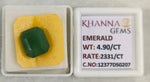 Load image into Gallery viewer, 4.9/CT Natural Panna Stone with Govt. Lab Certificate-12377D50207