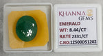 Load image into Gallery viewer, 8.44/CT Natural Panna Stone with Govt. Lab Certificate-12500D51202