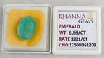 Load image into Gallery viewer, 6.68/CT Natural Panna Stone with Govt. Lab Certificate-12500D51209