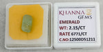 Load image into Gallery viewer, 2.15/CT Natural Panna Stone with Govt. Lab Certificate-12500D51211