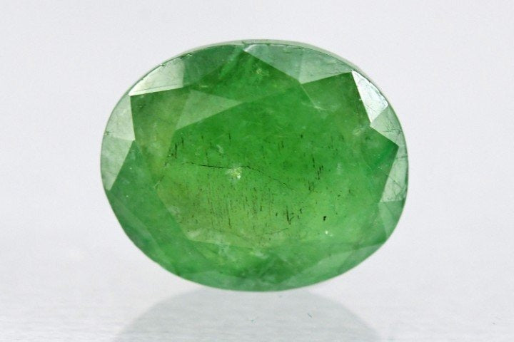 5.81/CT Natural Panna Stone with Govt. Lab Certificate