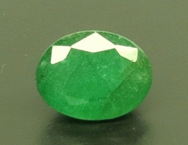 5.45/CT Natural Panna Stone with Govt. Lab Certificate
