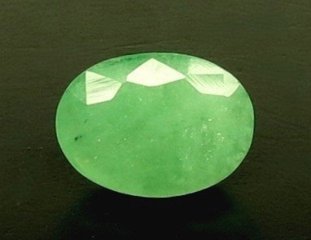 4.90/CT Natural Panna Stone with Govt. Lab Certificate