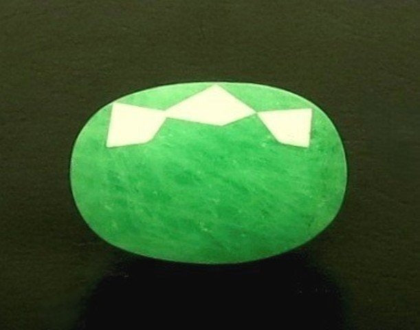 5.80/CT Natural Panna Stone with Govt. Lab Certificate