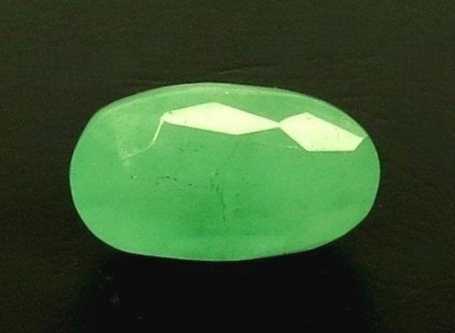 5.66/CT Natural Panna Stone with Govt. Lab Certificate