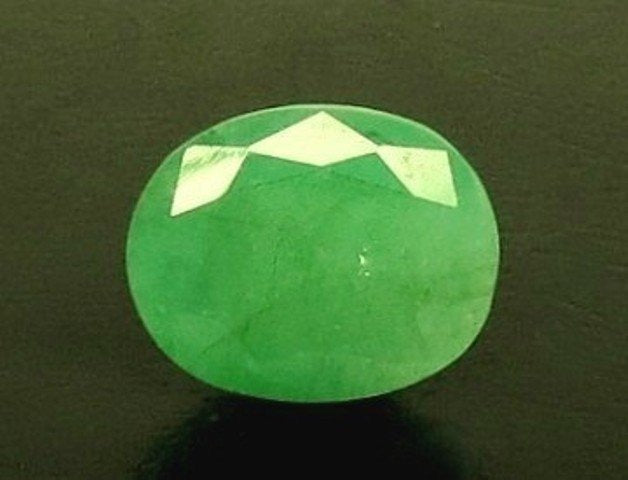 5.81/CT Natural Panna Stone with Govt. Lab Certificate