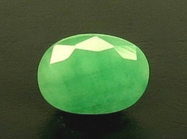 4.66/CT Natural Panna Stone with Govt. Lab Certificate