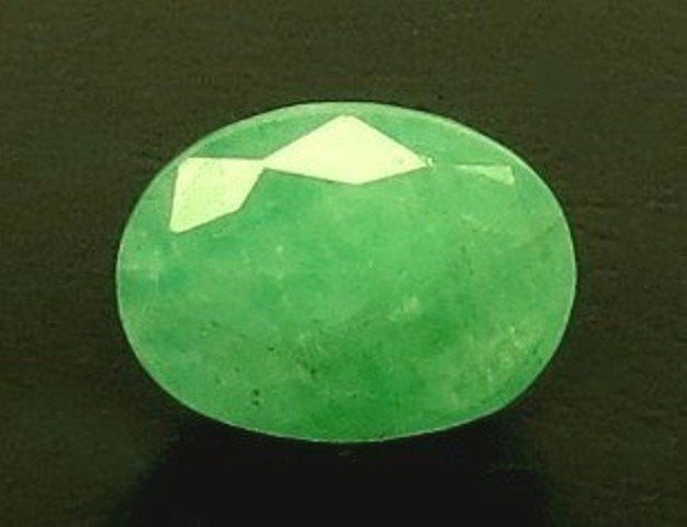 4.67/CT Natural Panna Stone with Govt. Lab Certificate