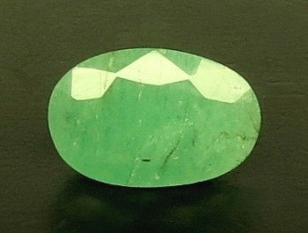 4.95/CT Natural Panna Stone with Govt. Lab Certificate