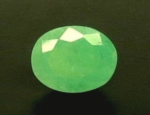 4.98/CT Natural Panna Stone with Govt. Lab Certificate