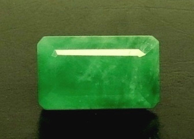 5.84/CT Natural Panna Stone with Govt. Lab Certificate