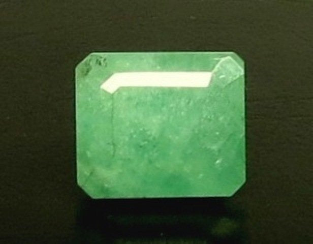 7.55/CT Natural Panna Stone with Govt. Lab Certificate