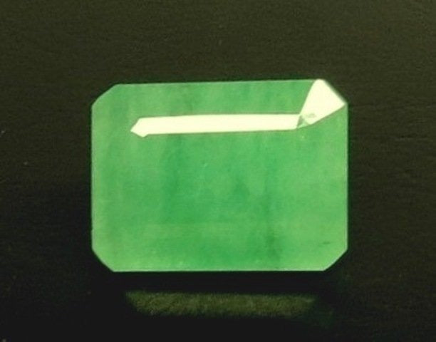 5.63/CT Natural Panna Stone with Govt. Lab Certificate