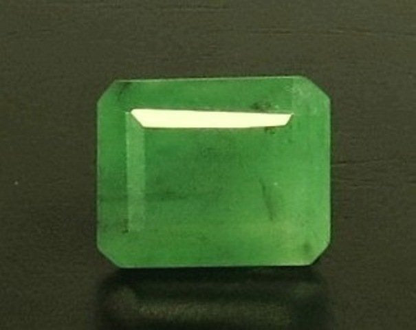 6.54/CT Natural Panna Stone with Govt. Lab Certificate