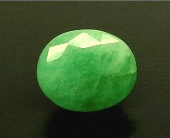 9.34/CT Natural Panna Stone with Govt. Lab Certificate