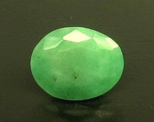 5.69/CT Natural Panna Stone with Govt. Lab Certificate
