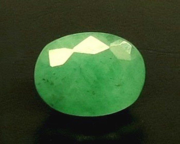 7.52/CT Natural Panna Stone with Govt. Lab Certificate