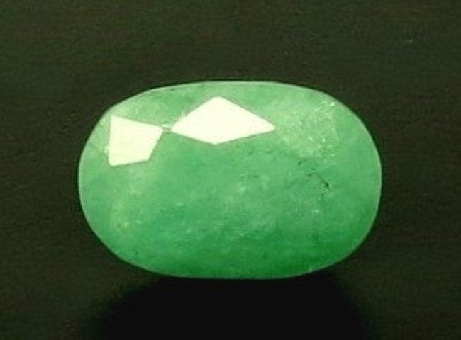 8.46/CT Natural Panna Stone with Govt. Lab Certificate