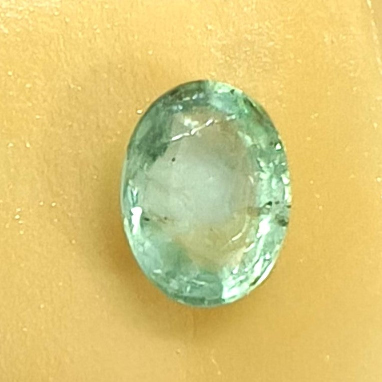3.00/CT Natural Panna Stone with Govt. Lab Certificate (56610)