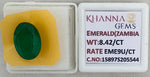 Load image into Gallery viewer, 8.42/CT Natural Panna Stone with Govt. Lab Certificate-15897S205544