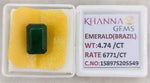 Load image into Gallery viewer, 4.74/CT Natural Panna Stone with Govt. Lab Certificate-15897S205549