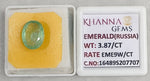 Load image into Gallery viewer, 3.87/CT Natural Panna Stone with Govt. Lab Certificate-16489S207707